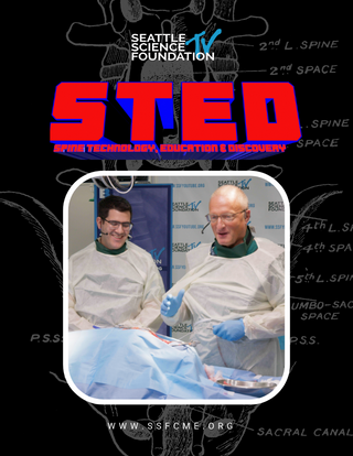 STED Talks Series:  Spine Technology, Education & Discovery 2024 Banner